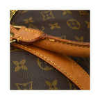 Louis Vuitton Keepall Bandouliere 50 Canvas Travel Bag - Brown