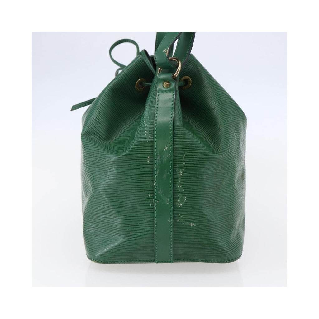 Sac Porté Épaule Louis Vuitton Petit Noe Handbag Medium Cuir - Vert