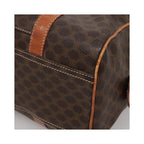 Sac Celine Macadam Handbag Toile - Marron