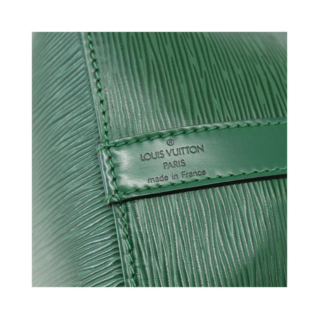 Sac Porté Épaule Louis Vuitton Petit Noe Handbag Medium Cuir - Vert