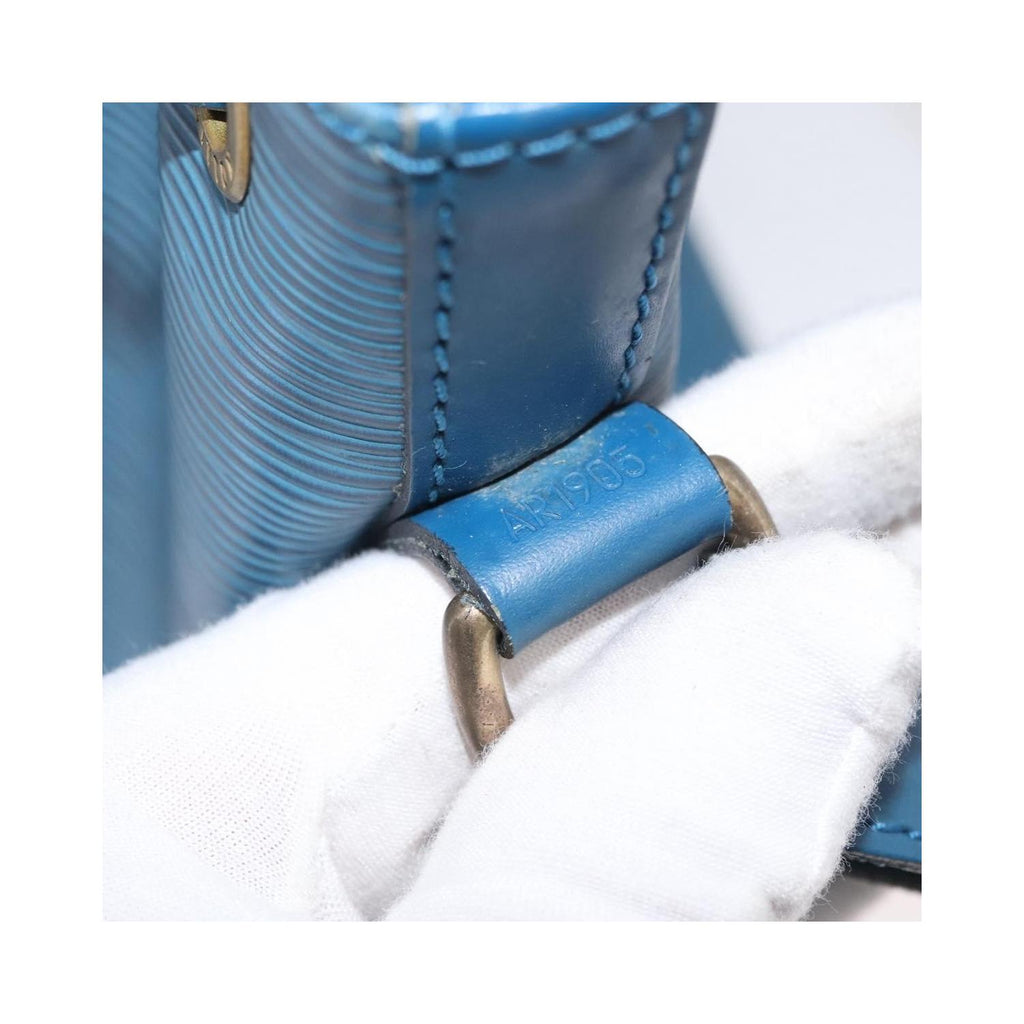Sac Porté Épaule Louis Vuitton Petit Noe Medium Cuir - Bleu