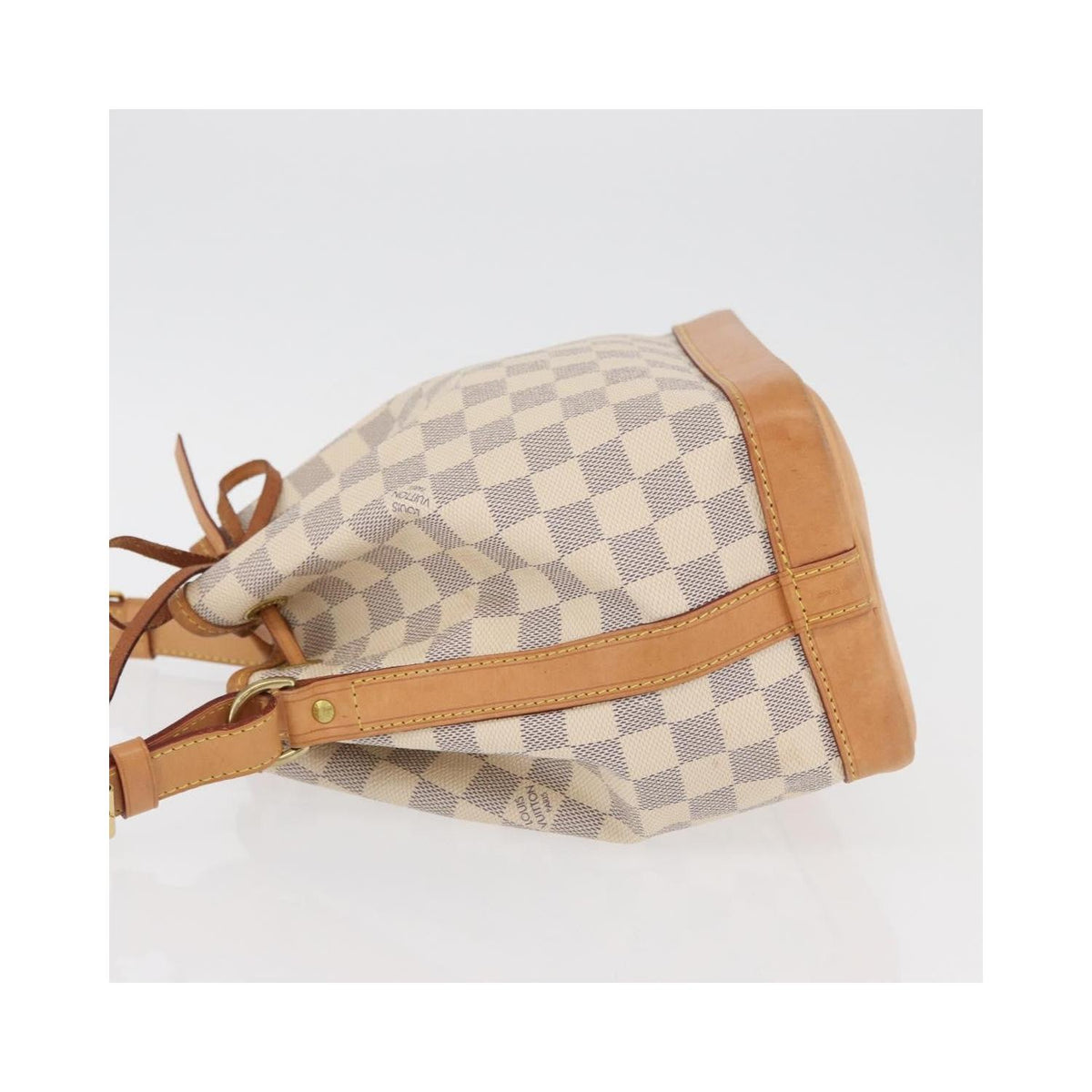 Sac À Main Louis Vuitton Noe Bb Toile - Blanc