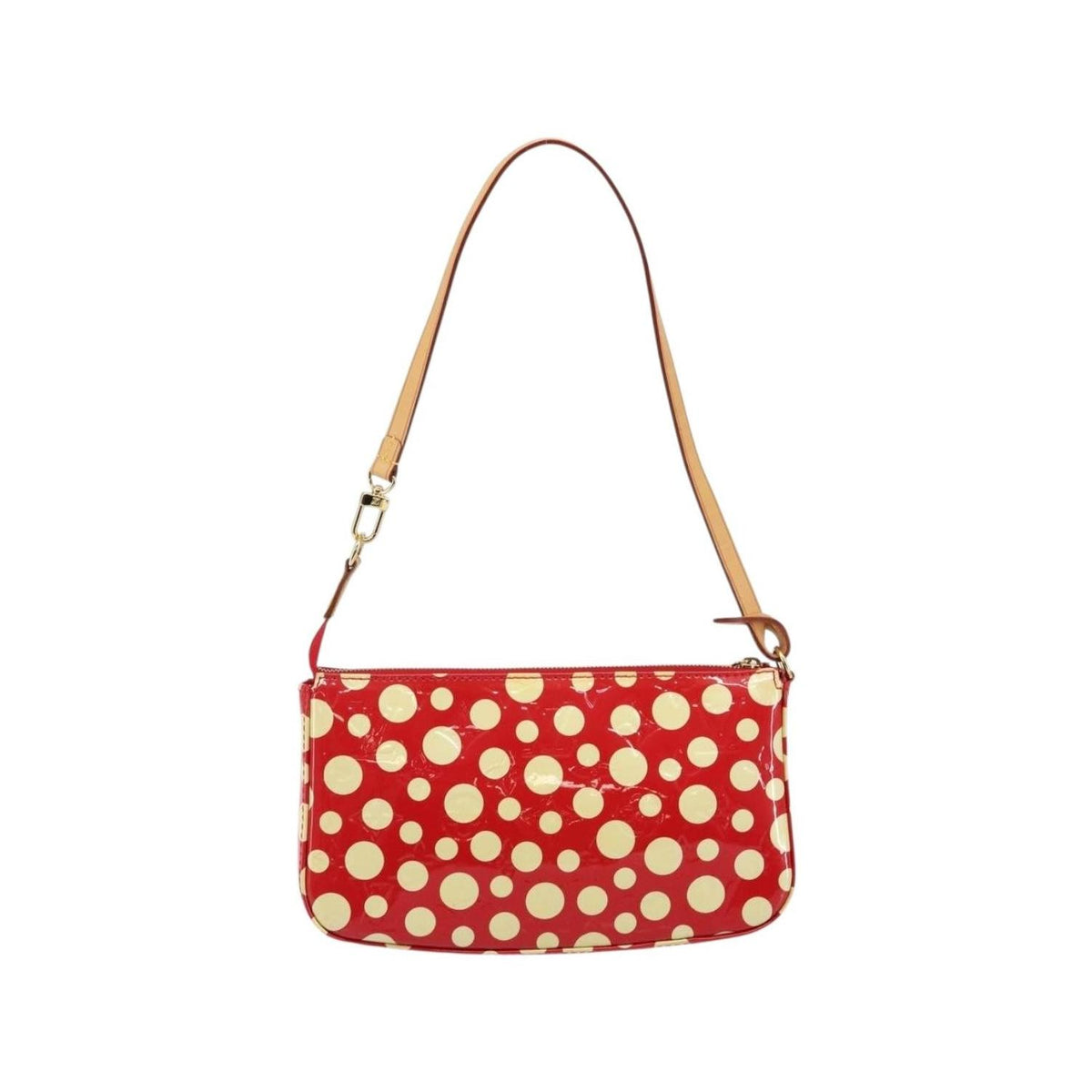 Pochette Louis Vuitton Pochette Accessoires Cuir Verni - Rouge