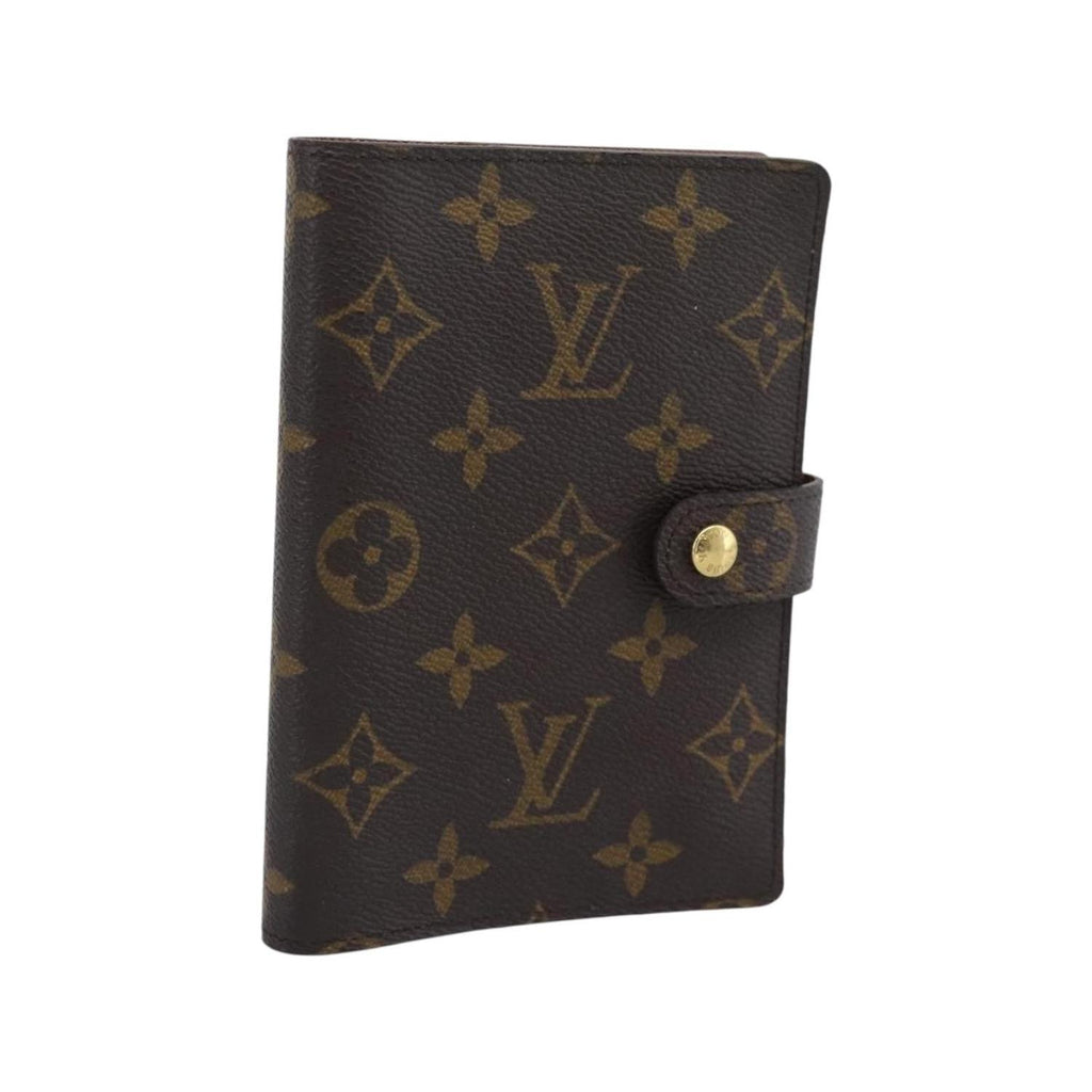 Louis Vuitton - Portefeuille Agenda Cover Toile - Marron
