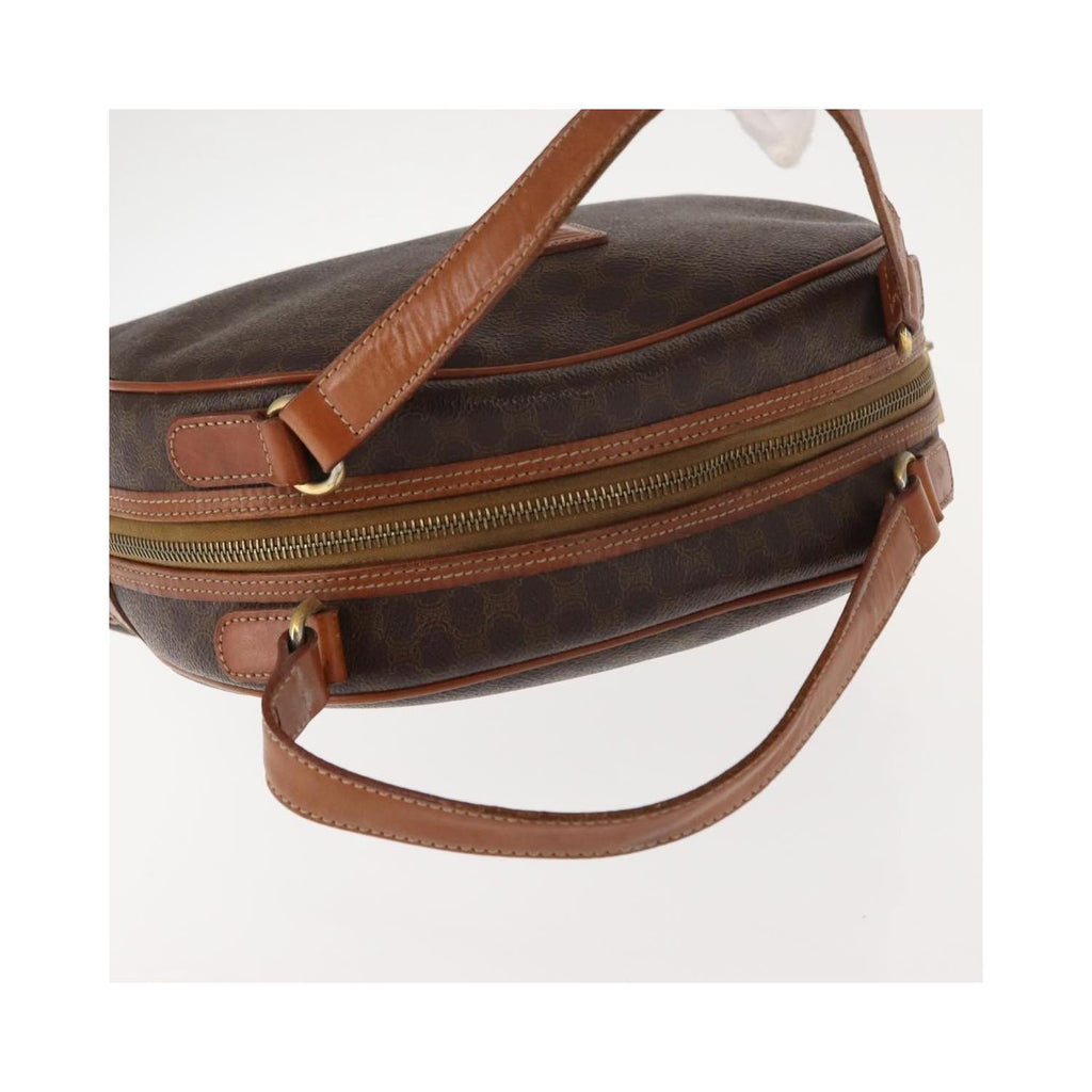Sac À Main Celine Macadam Medium Toile - Marron