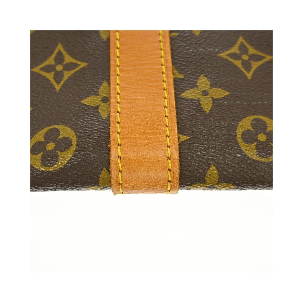 Louis Vuitton Keepall Bandoulière 60 Canvas Travel Bag - Brown