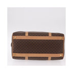 Sac À Main Celine Vintage Macadam Boston Pvc - Marron