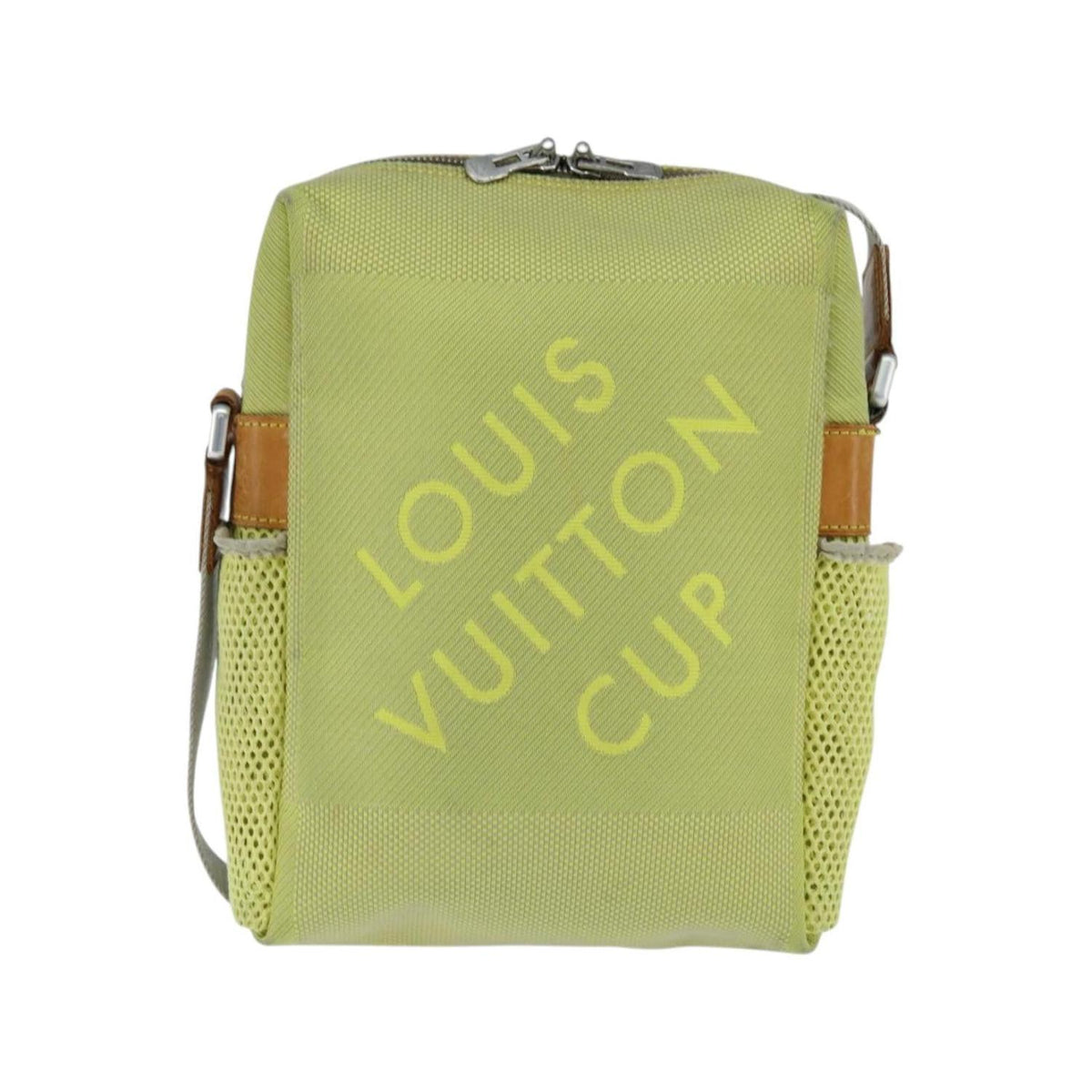 Sac Porté Épaule Louis Vuitton Cup Weathery Bag Toile - Jaune