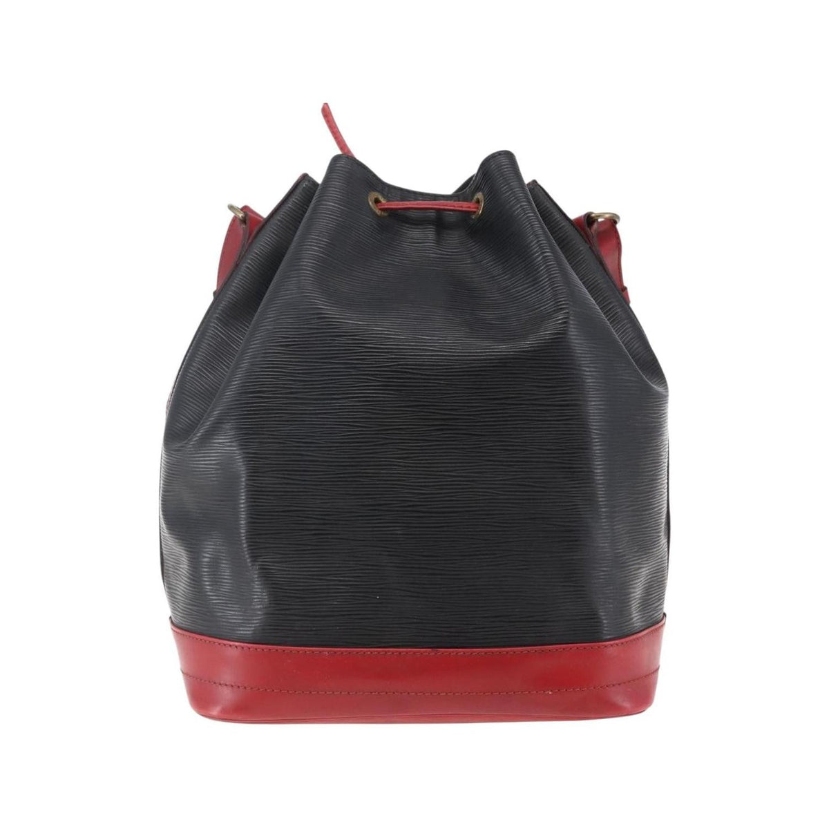 Louis Vuitton - Large Two-Tone Noé Leather Handbag - Black