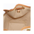 Sac À Main Louis Vuitton Noe Bb Toile - Blanc