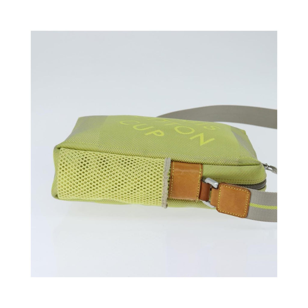 Sac Porté Épaule Louis Vuitton Cup Weathery Bag Toile - Jaune