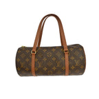 Sac À Main Louis Vuitton Papillon 30 Toile - Marron