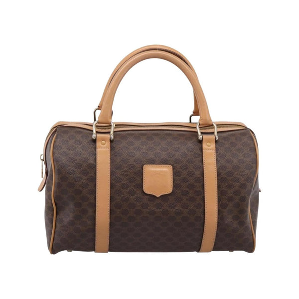 Celine - Boston Canvas Travel Bag - Brown