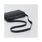 Sac Porté Épaule Gucci Gg Ring Small Cuir - Noir