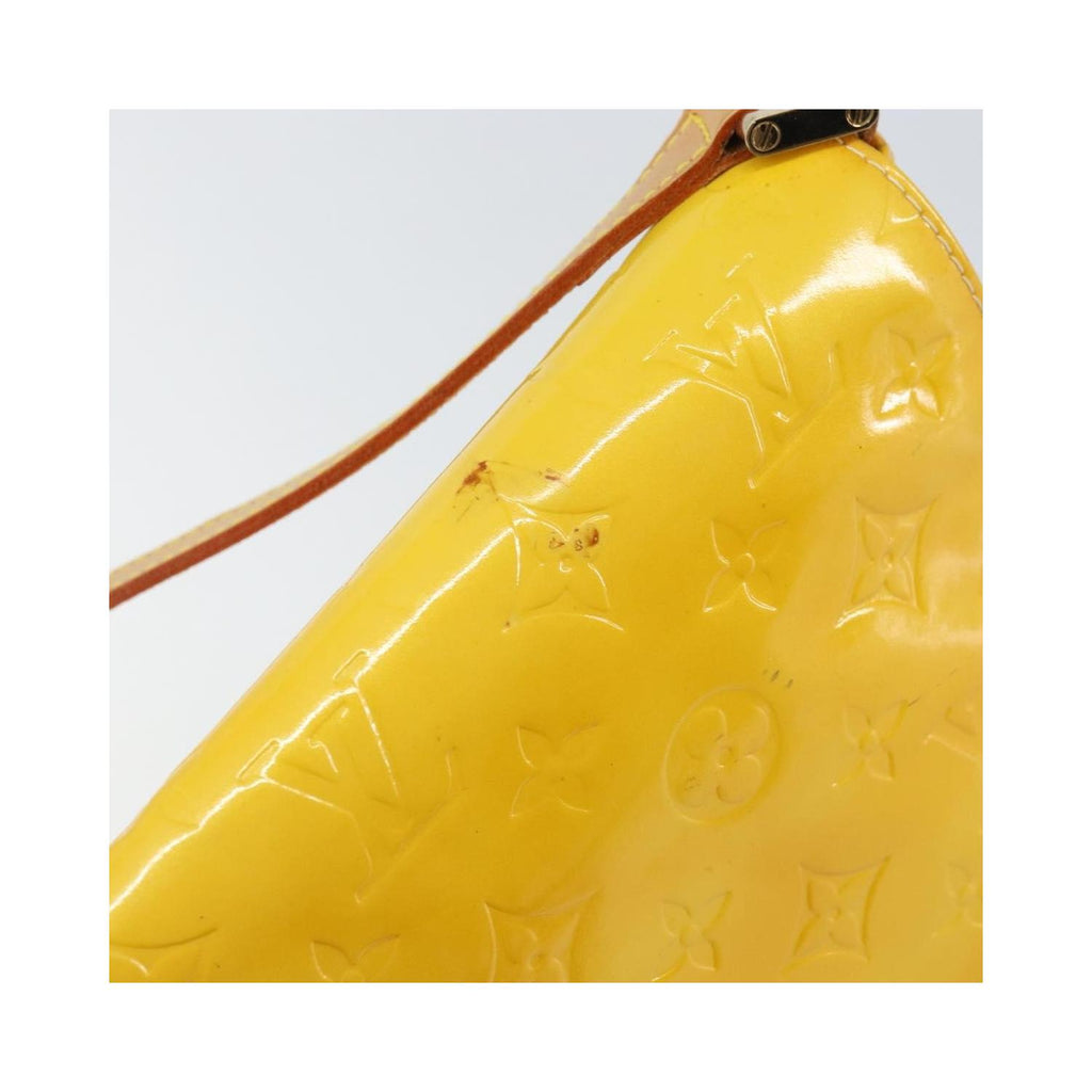 Sac Porté Épaule Louis Vuitton Thompson Street Handbag Medium Cuir Verni - Jaune
