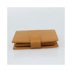 Portefeuille Chanel Timeless Cc French Compact Cuir - Marron