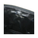 Pochette Chanel Vintage Timeless Cosmetic Case Small Cuir - Noir