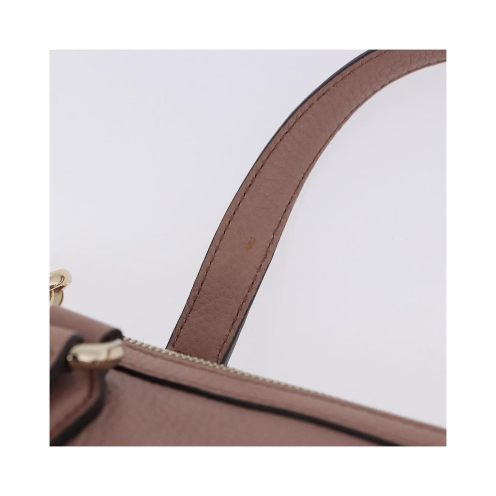 Cabas Gucci Soho Working Large Cuir - Rose