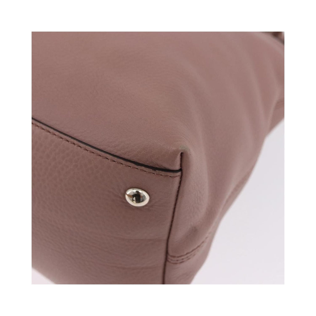 Cabas Gucci Soho Working Large Cuir - Rose
