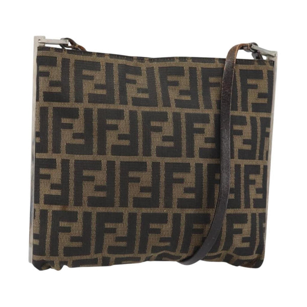 Fendi Bolso de hombro vintage Lona Imagen del producto