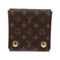 Portefeuille Louis Vuitton Case Jewelry Box Toile - Marron