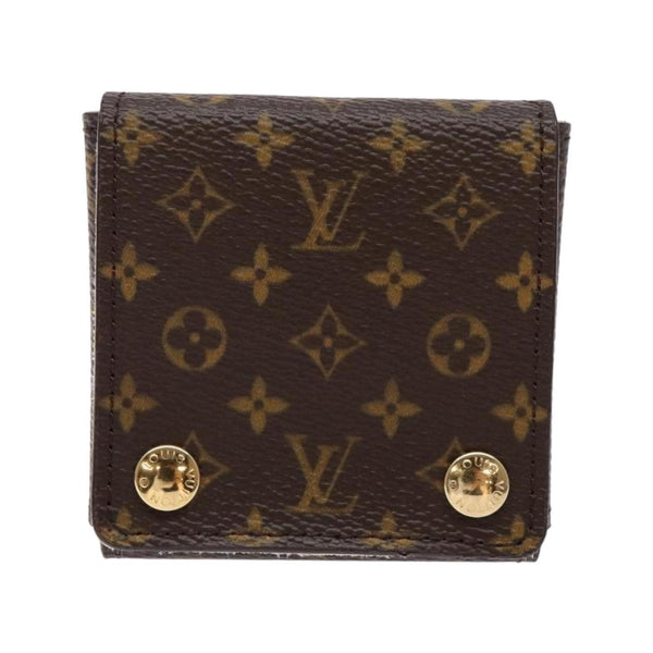 Louis Vuitton - Case Jewelry Box canvas wallet - Brown