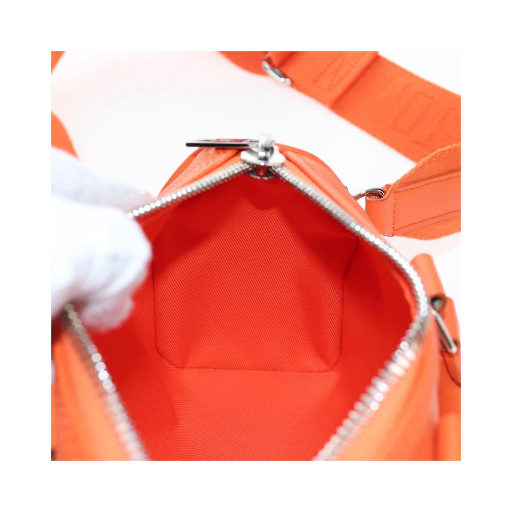 Sac Porté Épaule Louis Vuitton City Keepall Cuir - Orange
