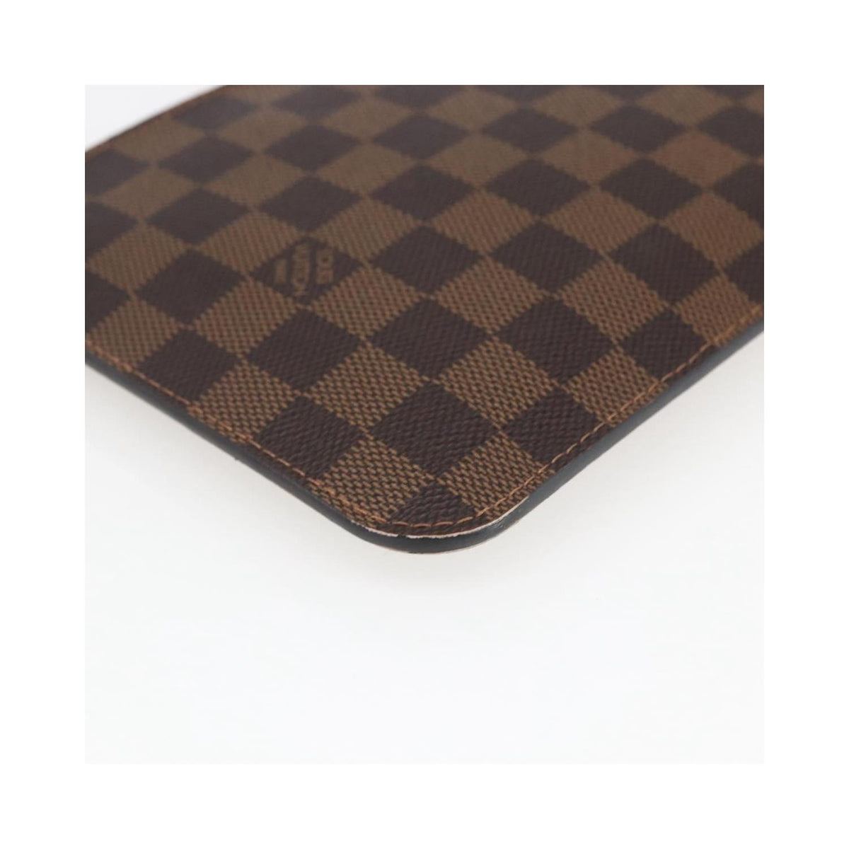 Pochette Louis Vuitton Neverfull Pochette Mm Toile - Marron
