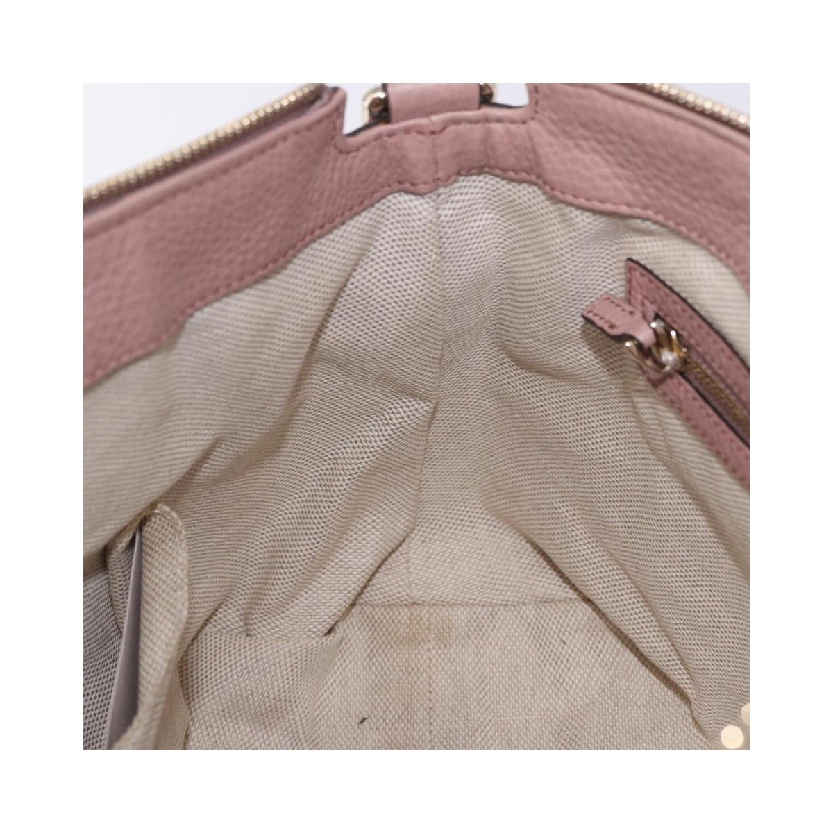 Cabas Gucci Soho Working Large Cuir - Rose