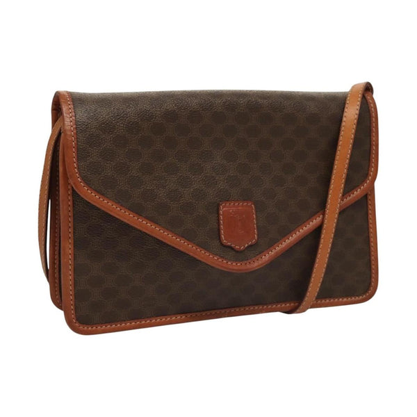 Bolso de hombro Celine Vintage Macadam Lona y cuero Imagen del producto