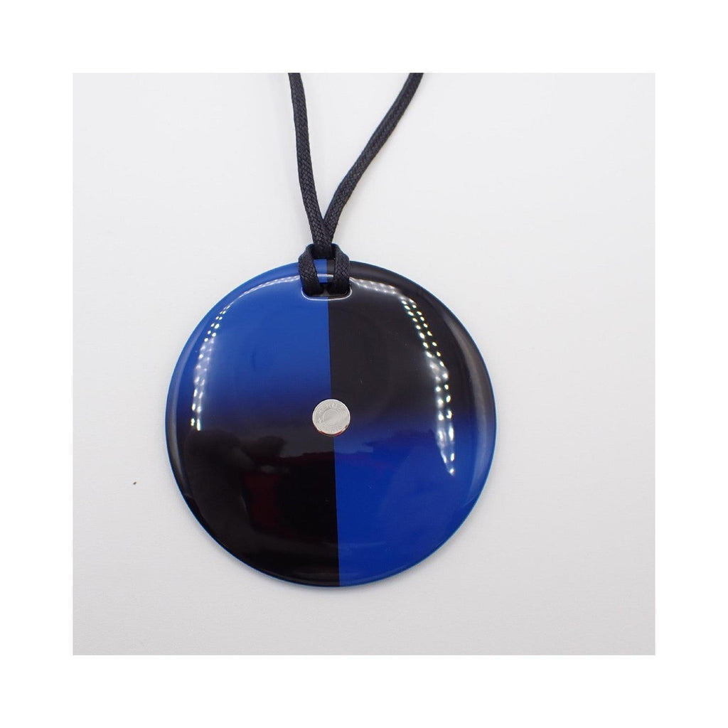 Collier Hermes Necklace Buffalo Horn And Horn - Bleu
