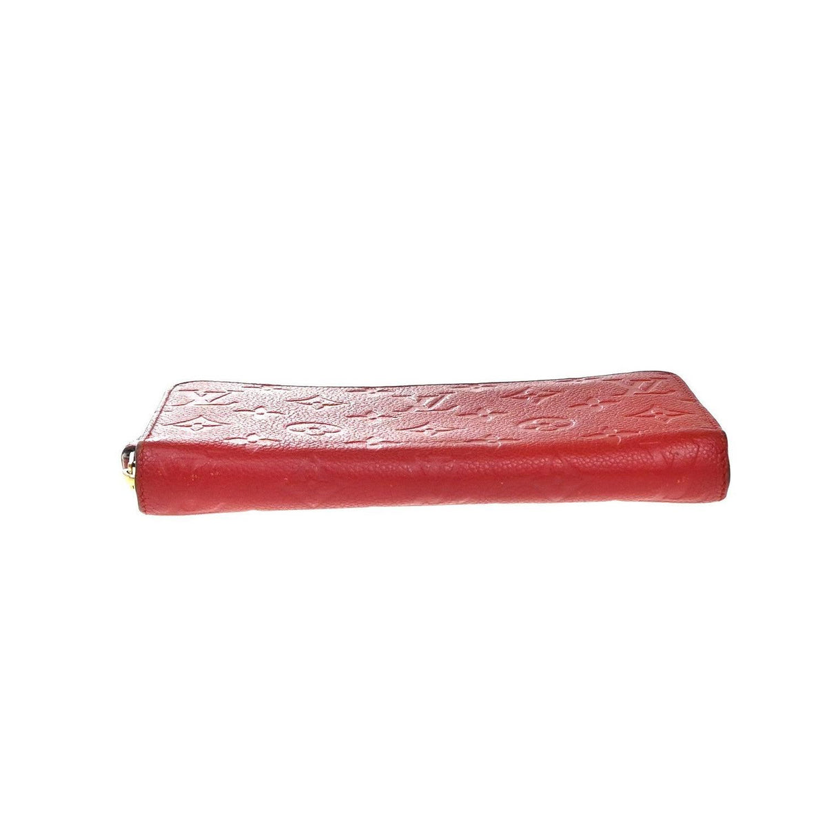 Louis Vuitton Zippy Wallet in Monogram Empreinte Leather - Red