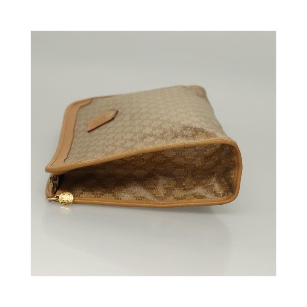 Pochette Celine Macadam Pochette Pvc - Beige