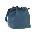 Sac Porté Épaule Louis Vuitton Petit Noe Medium Cuir - Bleu