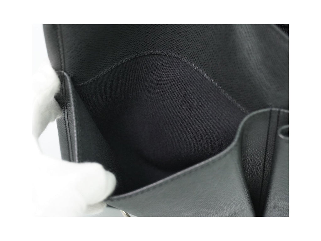 Sac Porté Épaule Louis Vuitton Alexei Messenger Cuir - Noir
