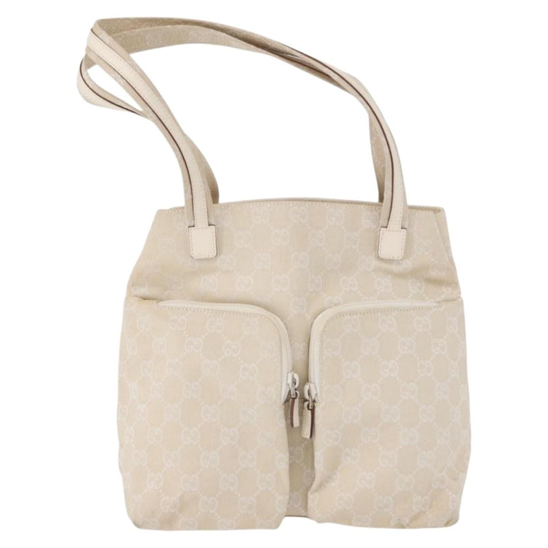 Gucci Double Pocket Tote GG Canvas Small