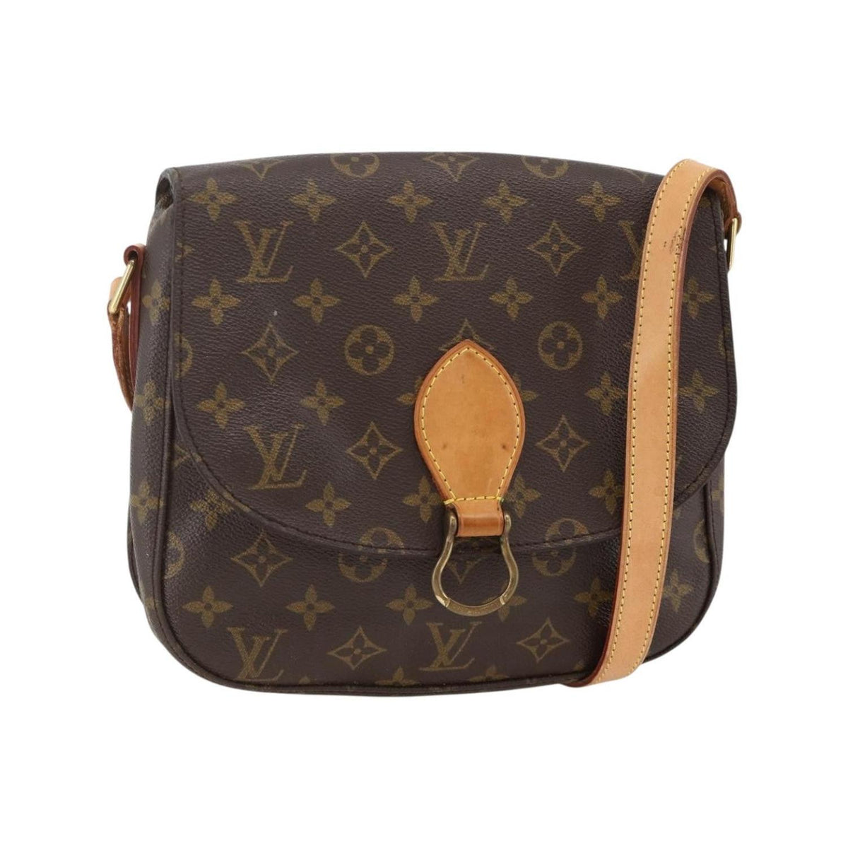 Sac À Main Louis Vuitton Saint Cloud Gm Toile - Marron
