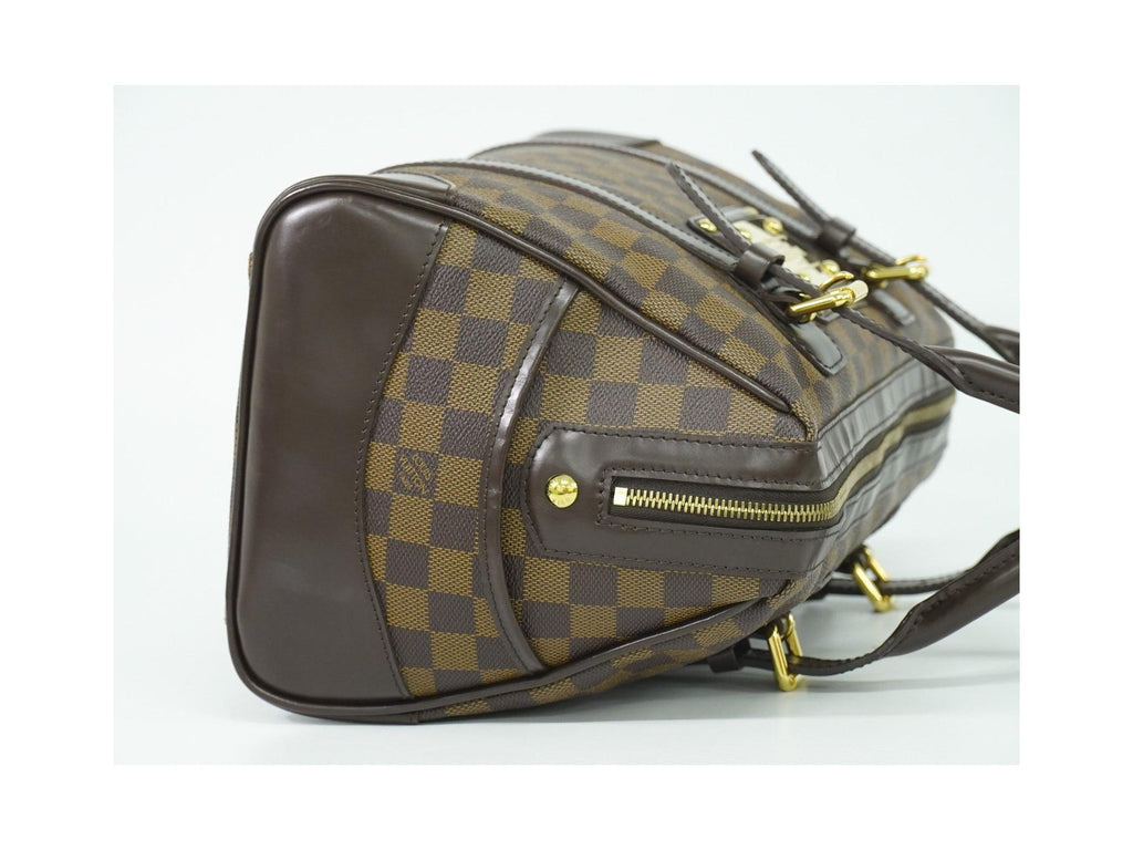 Sac À Main Louis Vuitton Berkeley Handbag Toile - Marron