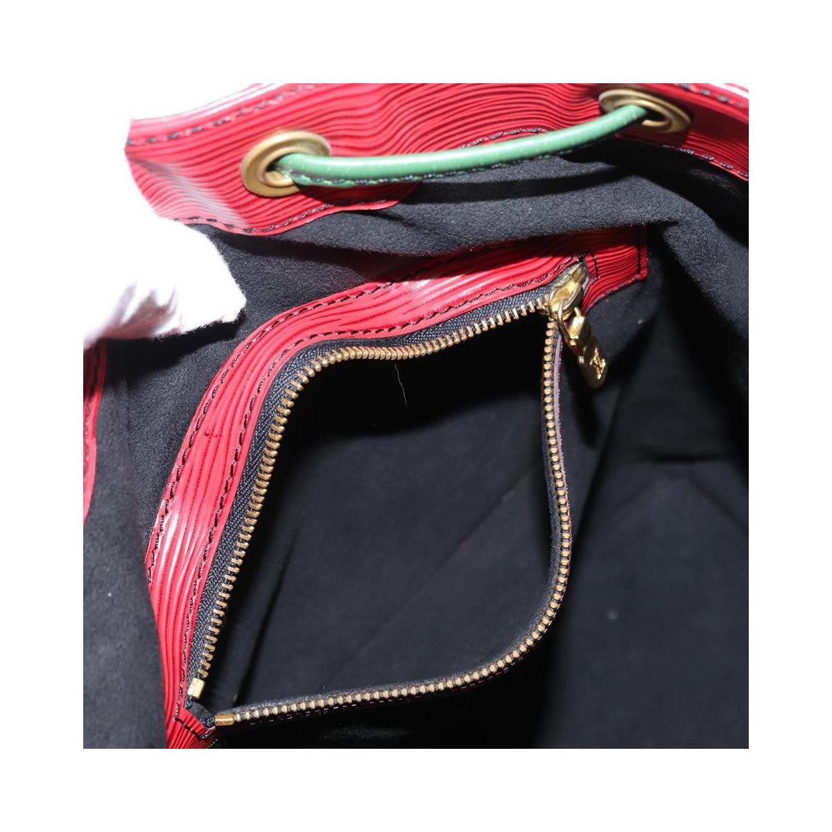 Sac Porté Épaule Louis Vuitton Tricolor Noe Handbag Large Cuir - Rouge