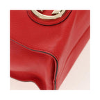 Cabas Gucci Grand Prix Interlocking Gg Tote Large Cuir - Rouge
