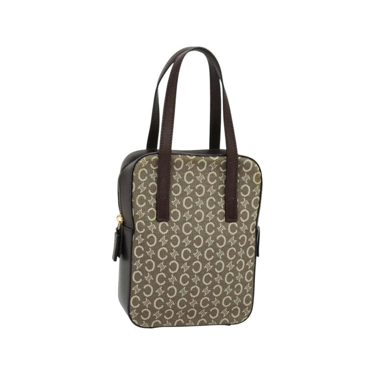 Sac À Main Celine C Macadam Toile - Gris