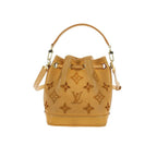 Sac Porté Épaule Louis Vuitton Noe Nm Nano Cuir - Jaune