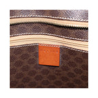 Cabas Celine Vintage Macadam Shopper Tote Toile - Marron