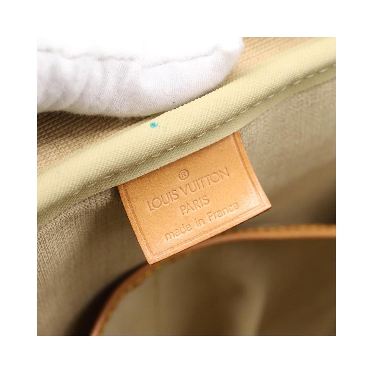 Sac À Main Louis Vuitton Deauville Mini Toile - Marron