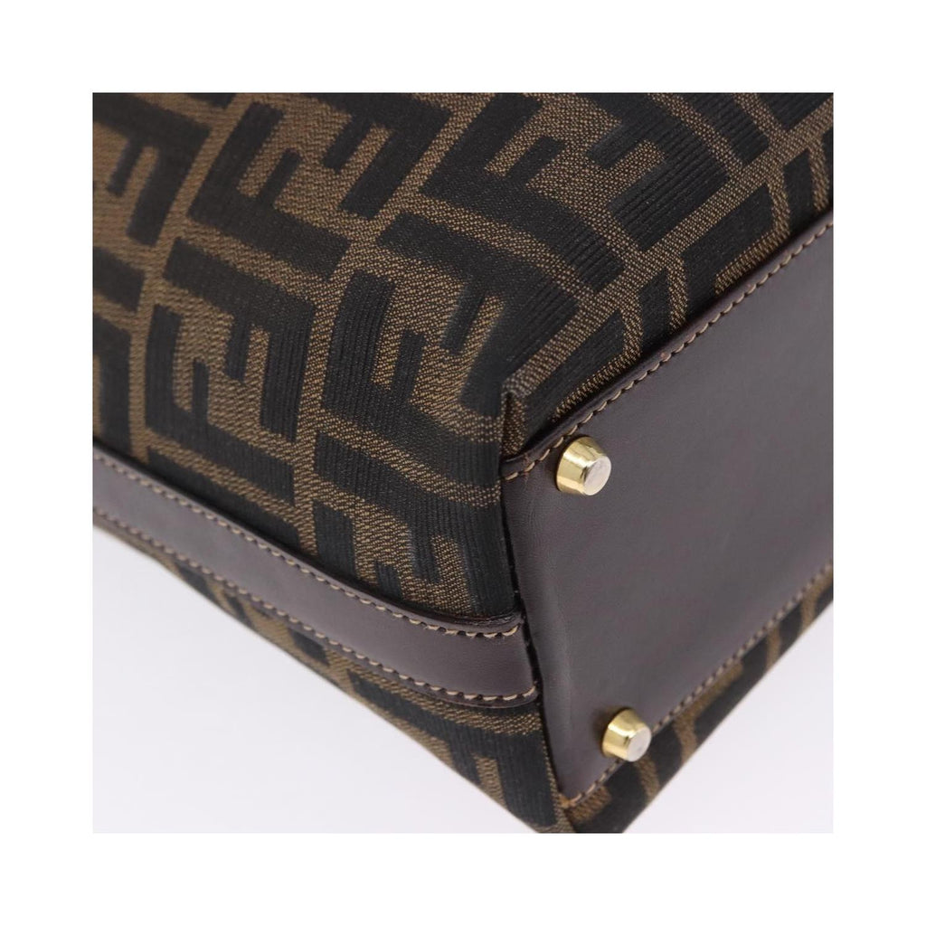 Sac À Main Fendi Vintage Zucca Toile - Marron