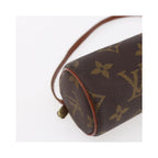 Pochette Louis Vuitton Papillon mini de lona marrón