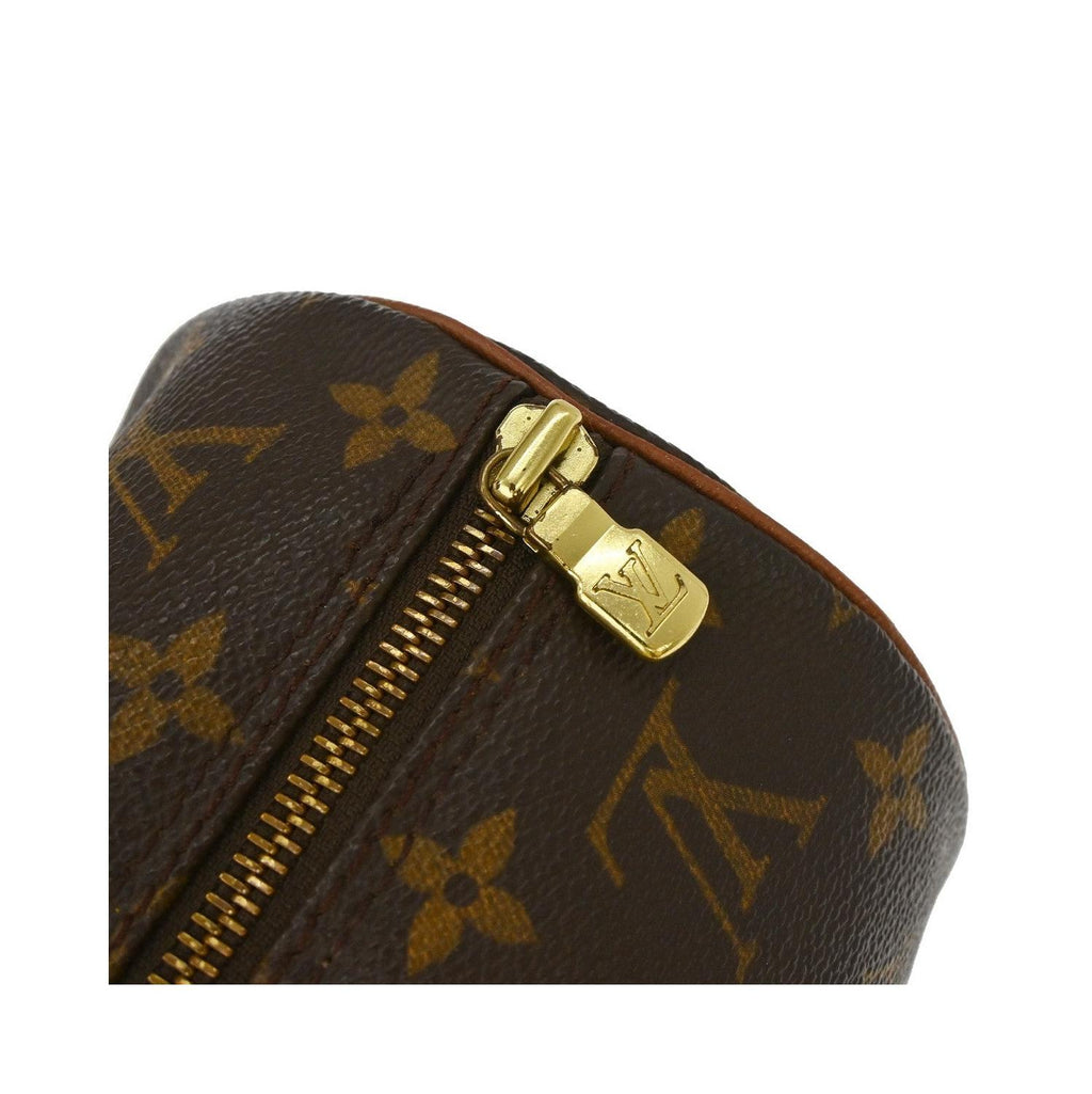 Sac À Main Louis Vuitton Papillon 30 Toile - Marron