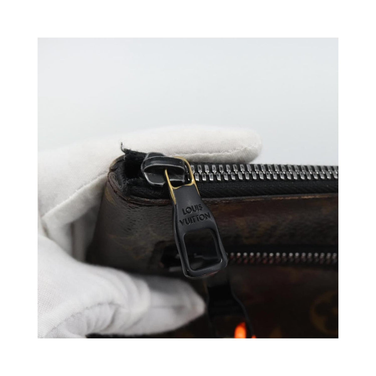 Pochette Louis Vuitton Solar Ray A4 Toile - Marron