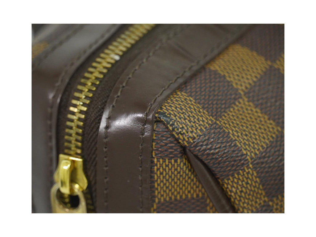 Sac À Main Louis Vuitton Berkeley Handbag Toile - Marron