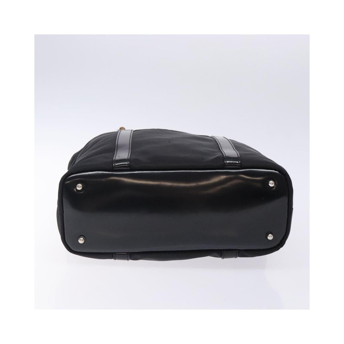 Gucci - Bolso shopper Vintage con asas de bambú de nailon - Negro